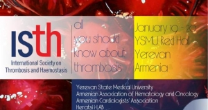 ISTH educational course "All you should know about thrombosis" to take place on 19 January in Yerevan