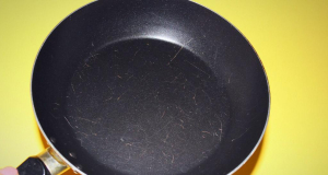 When cooking in scratched Teflon pan, we can ingest 2.3 million microplastic particles