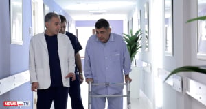 В МЦ «Наири» проведена инновационная операция по одновременной замене обоих тазобедренных суставов