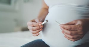 Smoking during pregnancy may lead to obese children, study finds