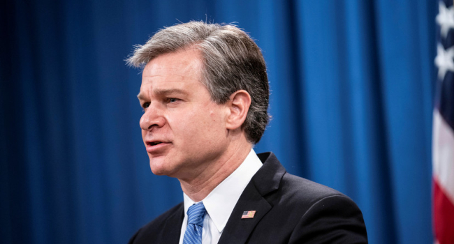 FBI Director: COVID-19 pandemic was caused by ‘lab incident’ in Wuhan
