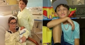 Boy, 10, saves his mother and new brother during premature labor