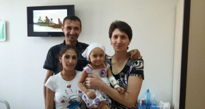 2-летняя Мэри скоро вернется домой: В Армении провели первую аутотрансплантацию костного мозга ребенку