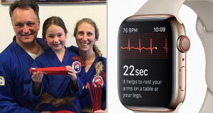 Apple Watch saved life of 46-year-old father whose heart was beating TWICE as fast as normal