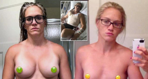 Mother, 34, who was left 'slowly dying' by her ‘toxic’ C-cup breast implants has them removed after four years of agony
