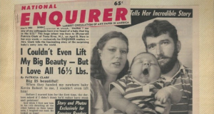 Whoa, baby! I was born a 16-pound infant