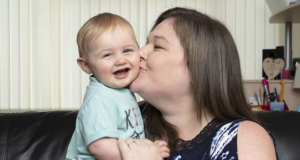 England mother shocked to see her baby being born inside amniotic sac