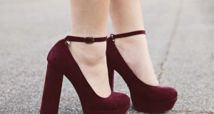 What heels are considered safe for healthy legs?