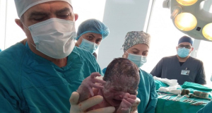 Daughter of Angelina, who lost her son in 44-day war, was born 37 weeks pregnant and weighs 2,370 grams (photos)