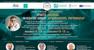 Updates on Pediatric Surgery virtual symposium to be held on November 18-19