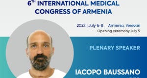 Famous epidemiologist Iacopo Baussano to join 6th International Medical Congress of Armenia