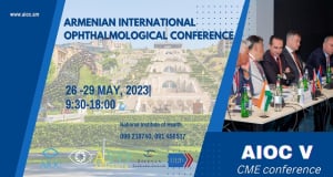 Fifth Armenian International Ophthalmological Conference will be held on 26-29 May