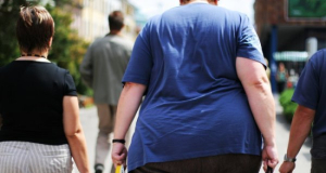 How many steps should obese people take per day?