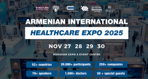 Armenian International HealthCare Expo 2025 пройдёт в Ереване 27&ndash;30 ноября